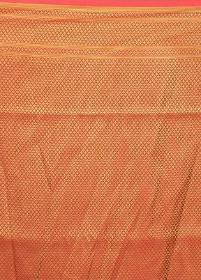 Green Tanchoi Silk Saree With Blouse Piece