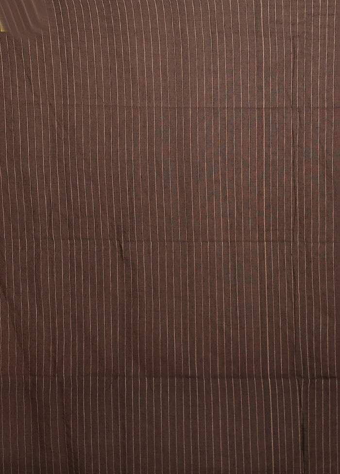 Black Matka Silk Saree With Blouse Piece