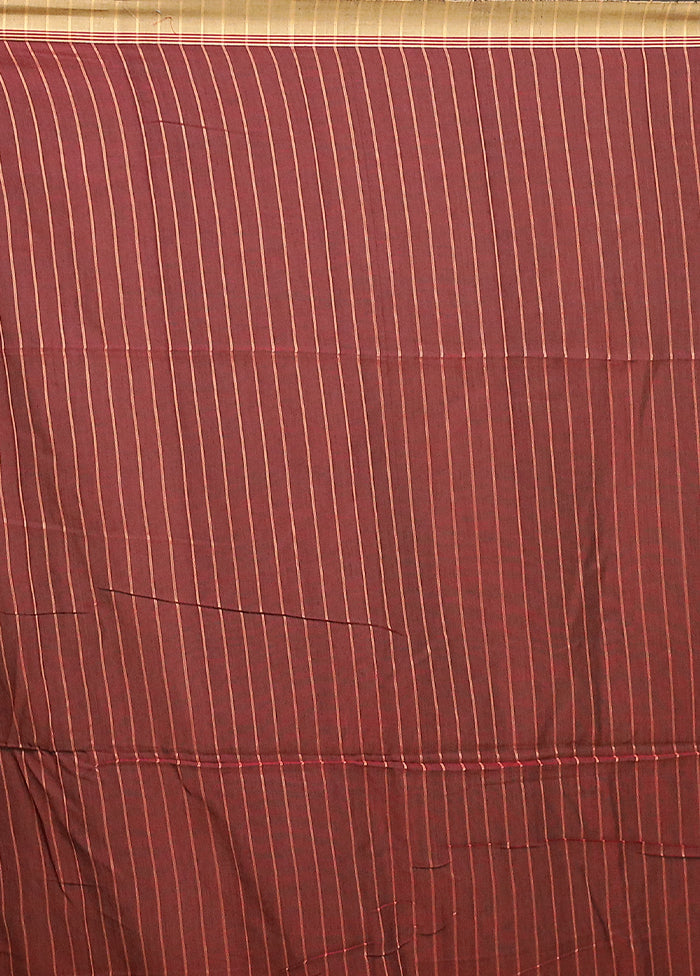 Pink Cotton Saree With Blouse Piece