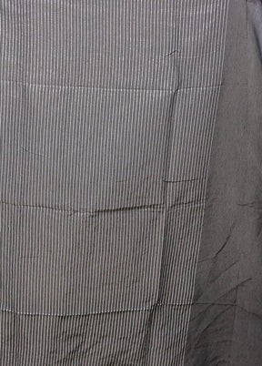 Black Matka Silk Saree With Blouse Piece