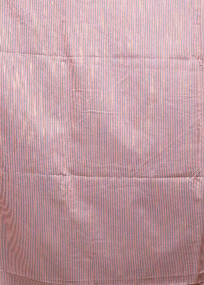 Yellow Matka Silk Saree With Blouse Piece