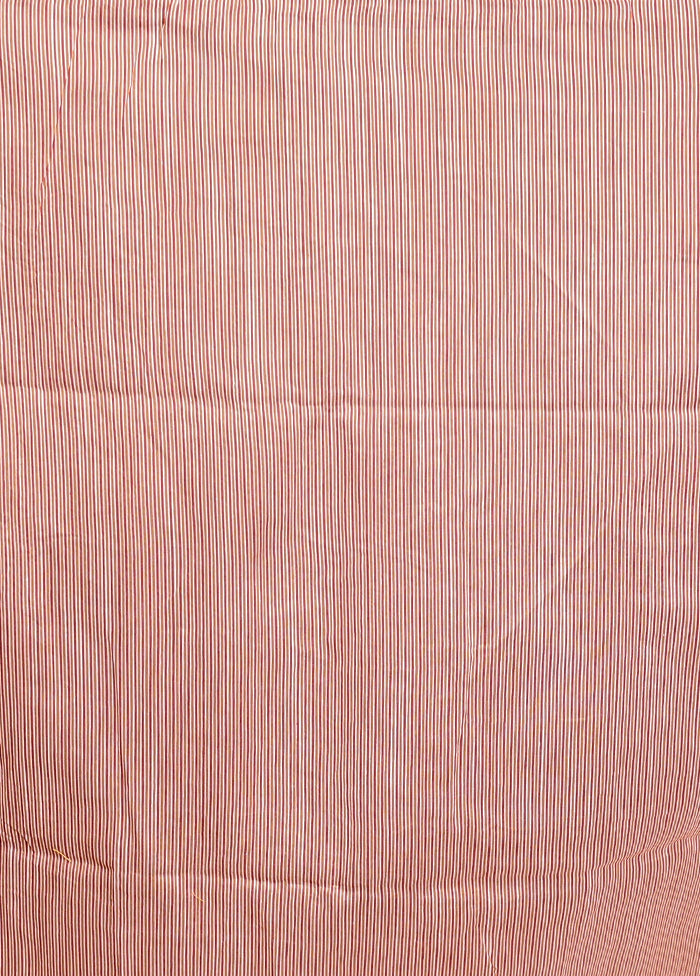 White Matka Silk Saree With Blouse Piece