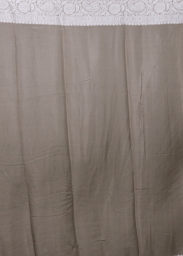 Pink Handloom Kora Pure Silk Saree With Blouse Piece