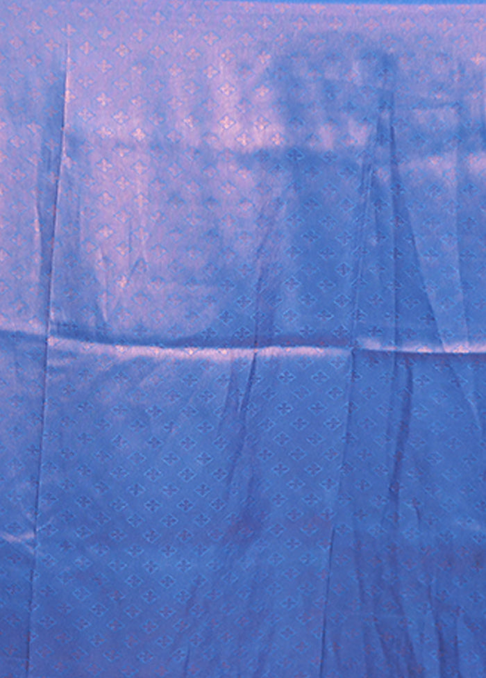 Pink Dupion Silk Saree With Blouse Piece