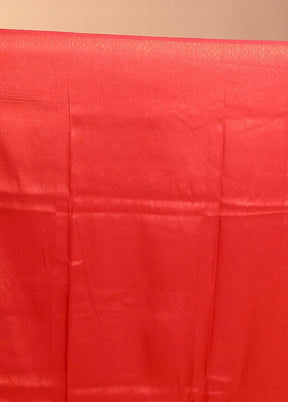 Green Dupion Silk Saree With Blouse Piece