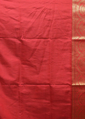 Black Dupion Silk Saree With Blouse Piece