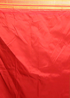 Blue Kanjivaram Silk Saree With Blouse Piece