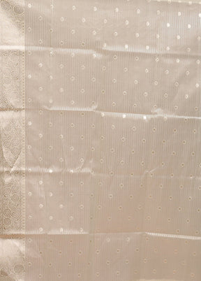 Green Organza Saree With Blouse Piece