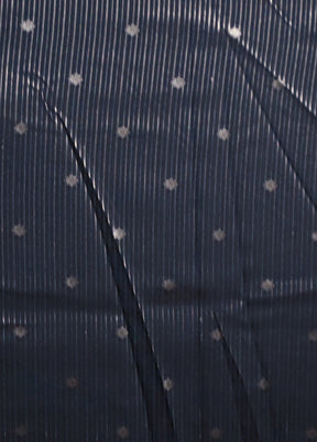 Blue Uppada Silk Saree With Blouse Piece