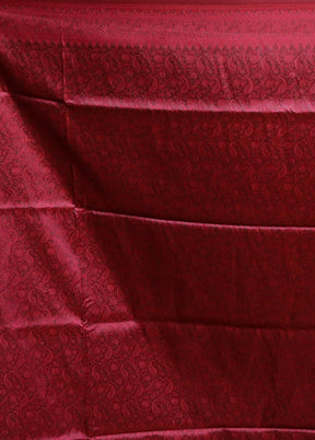 Cream Handloom Jamewar Pure Silk Saree With Blouse Piece