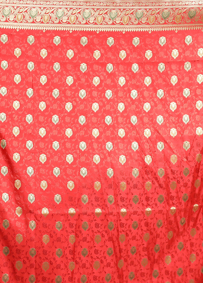 Yellow Handloom Tanchoi Pure Silk Saree With Blouse Piece