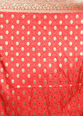 Yellow Handloom Tanchoi Pure Silk Saree With Blouse Piece