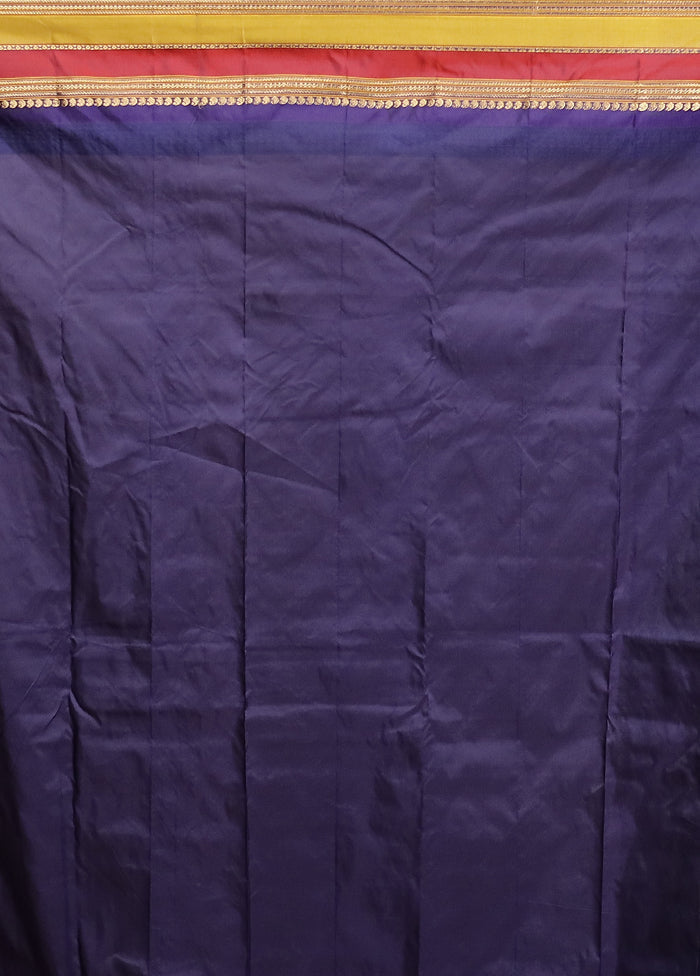 Pink Kanjivaram Silk Saree With Blouse Piece