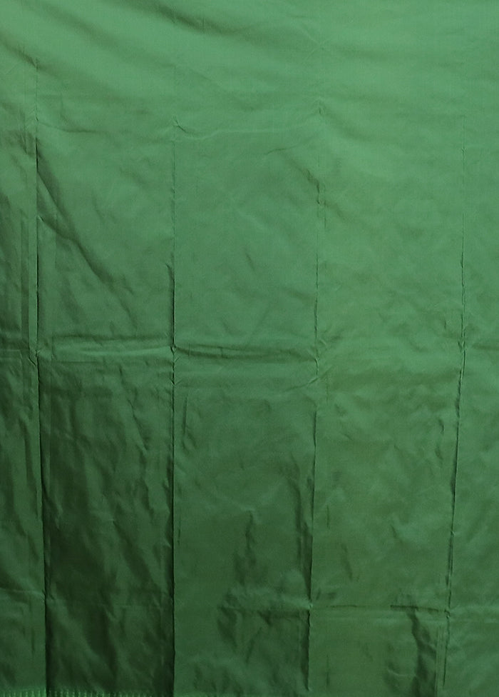 Purple Kanjivaram Silk Saree With Blouse Piece