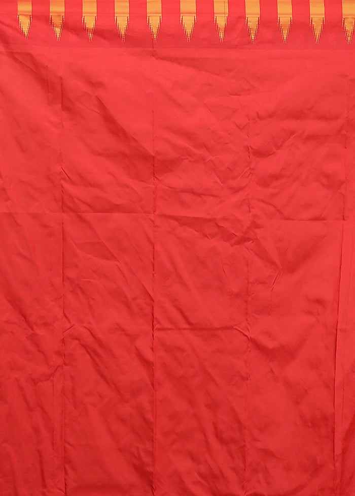 Green Kanjivaram Silk Saree With Blouse Piece