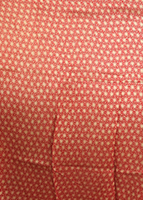 Multicolor Chanderi Silk Saree With Blouse Piece