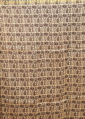 Multicolor Chanderi Silk Saree With Blouse Piece