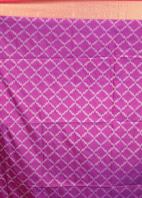 Multicolor Dupion Silk Saree With Blouse Piece