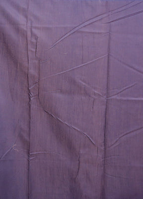 Blue Pure Cotton Saree With Blouse Piece