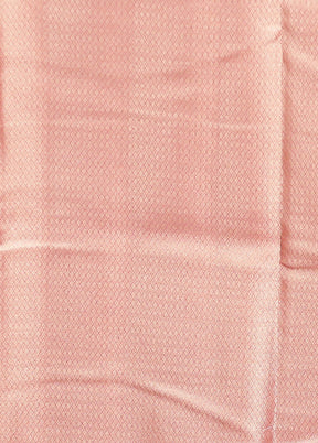 Pink Tissue Silk Saree With Blouse Piece