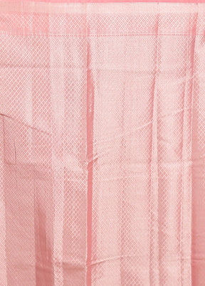 Green Kora Silk Saree With Blouse Piece