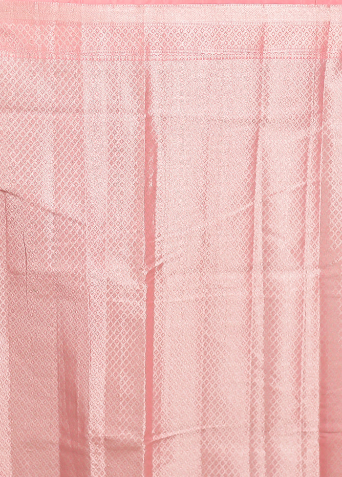 Green Kora Silk Saree With Blouse Piece