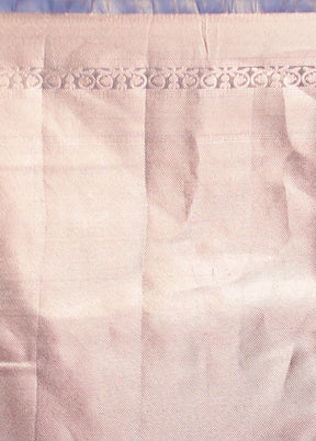 Cream Tissue Silk Saree With Blouse Piece