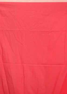 Red Matka Silk Saree With Blouse Piece