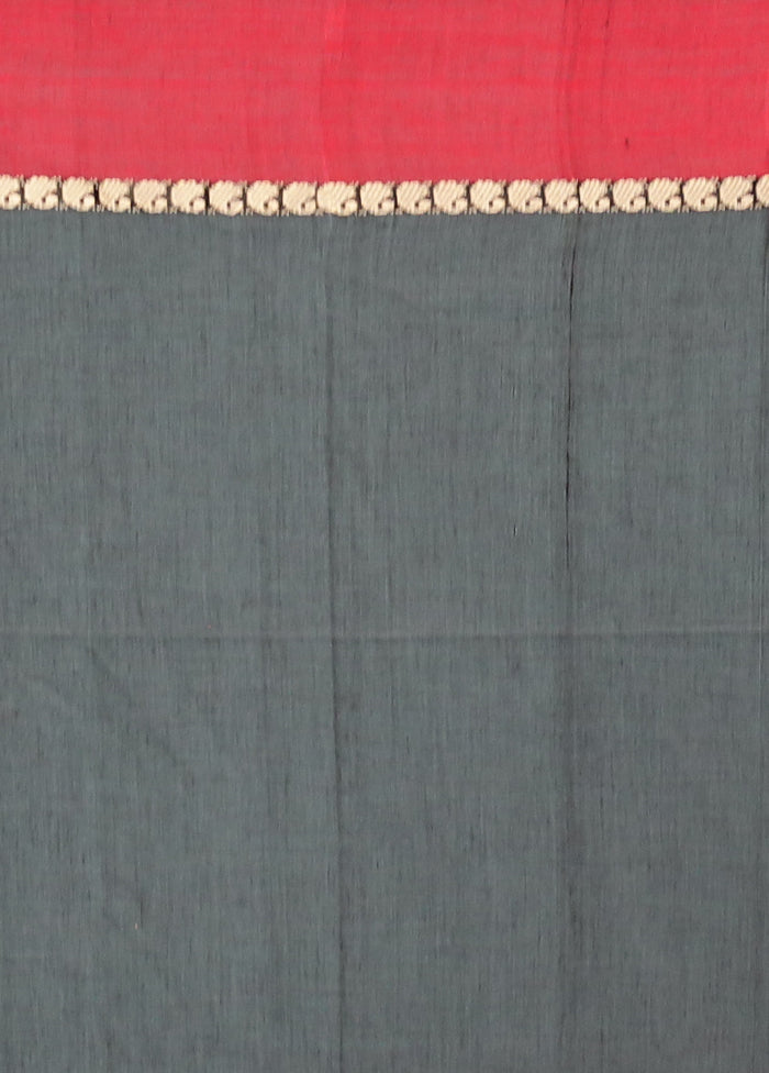 Black Matka Silk Saree Without Blouse Piece