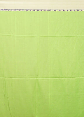 Green Matka Silk Saree With Blouse Piece