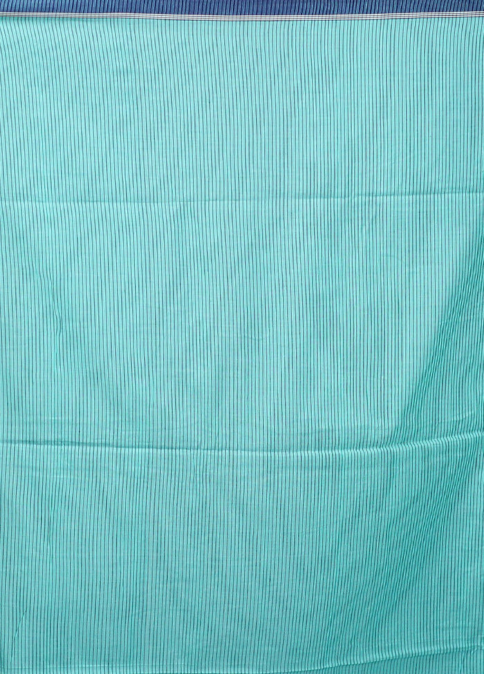 Green Matka Silk Saree With Blouse Piece