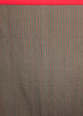 Black Matka Silk Saree Without Blouse Piece