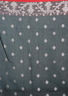 Black Organza Saree Without Blouse Piece