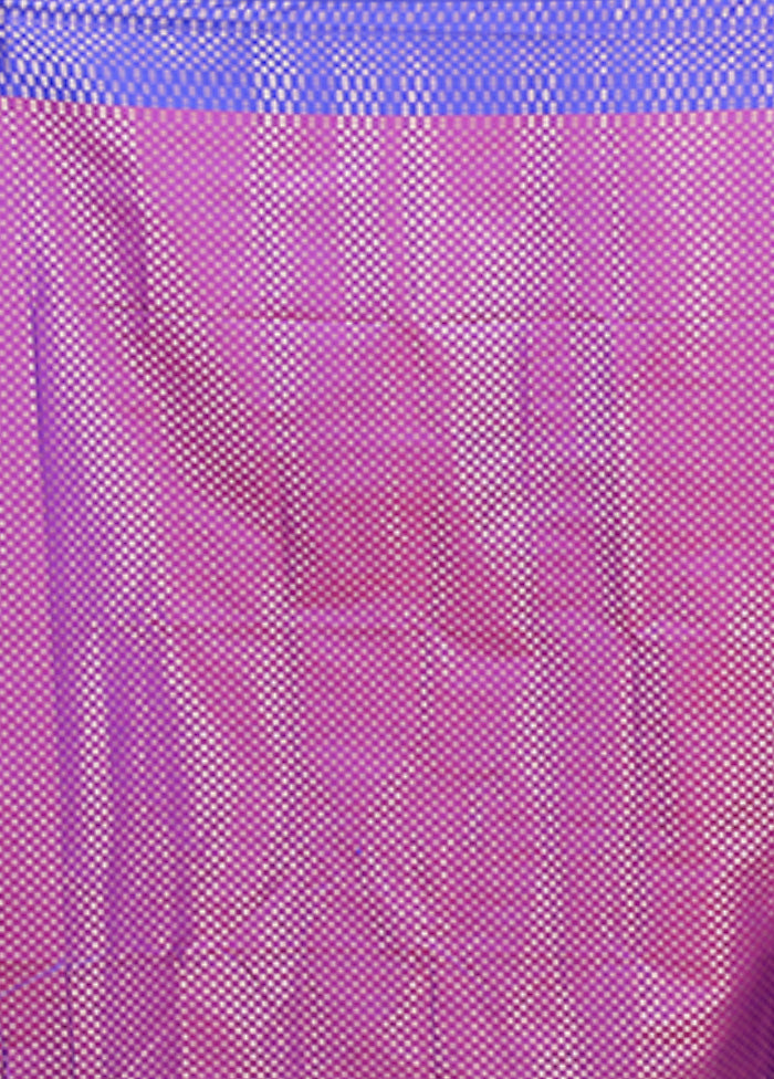 Maroon Dupion Silk Saree With Blouse Piece