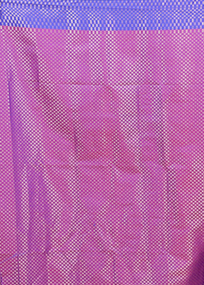 Maroon Dupion Silk Saree With Blouse Piece