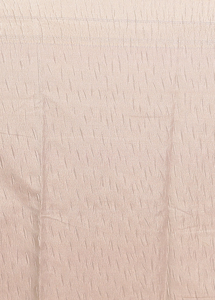 Blue Tissue Silk Saree With Blouse Piece