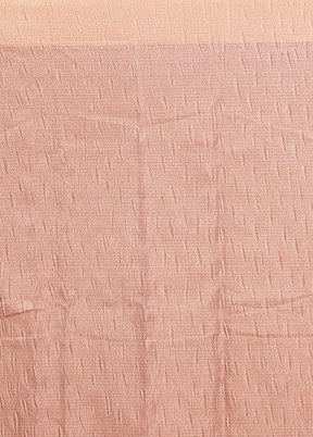 Pink Tissue Silk Saree With Blouse Piece