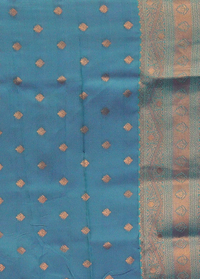 Purple Dupion Silk Saree With Blouse Piece