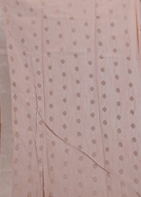 Brown Dupion Silk Saree With Blouse Piece