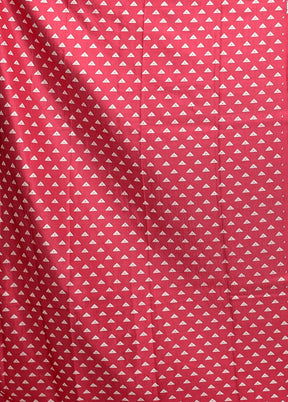 Pink Dupion Silk Saree With Blouse Piece