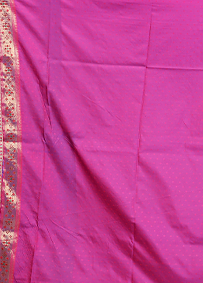 Blue Dupion Silk Saree With Blouse Piece