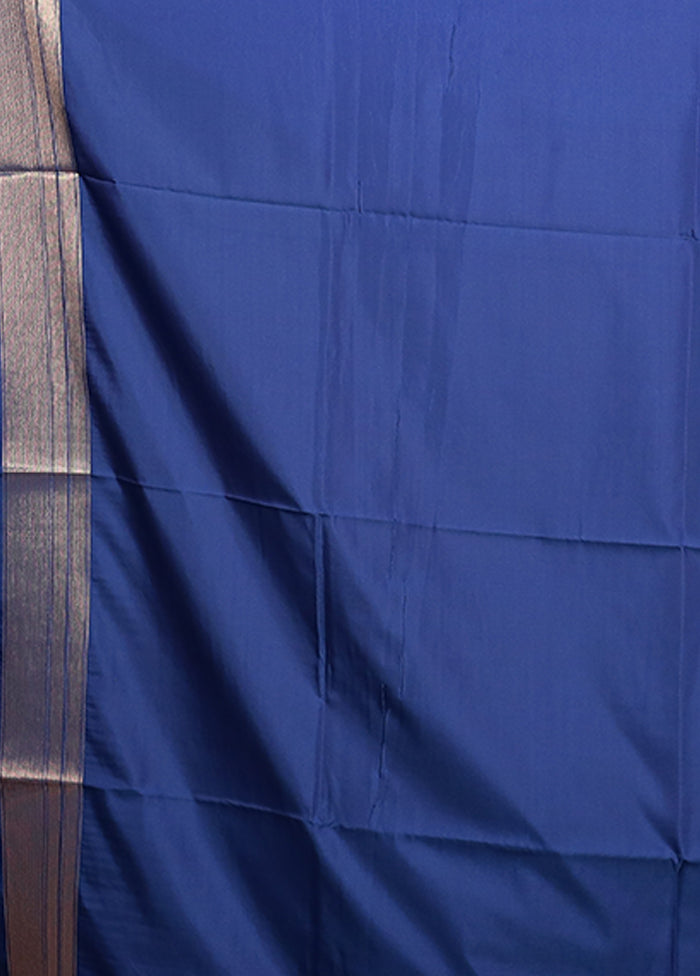 Green Dupion Silk Saree With Blouse Piece