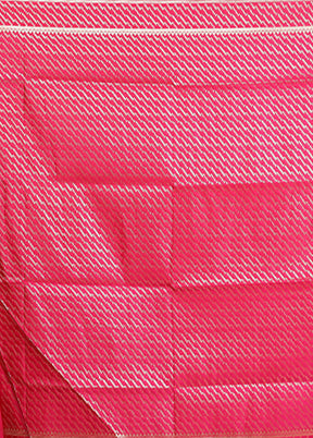 Purple Banarasi Silk Saree With Blouse Piece