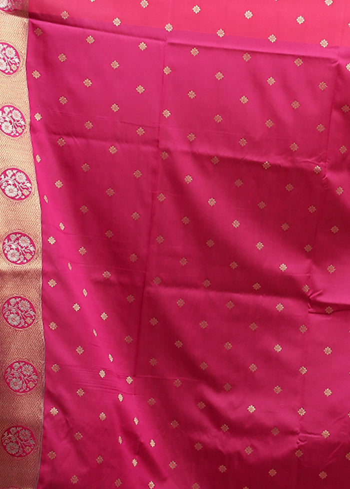 Green Dupion Silk Saree With Blouse Piece