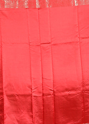 Cream Handloom Dupion Pure Silk Saree With Blouse Piece