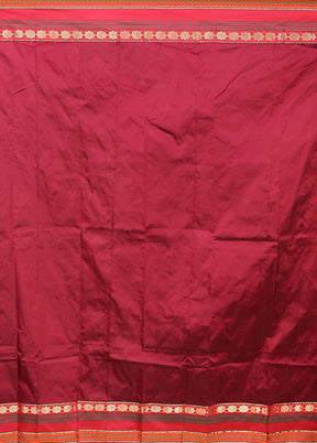 Green Kanjivaram Silk Saree With Blouse Piece