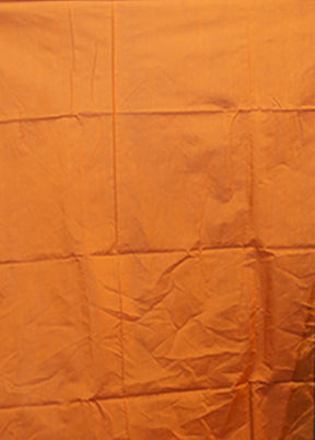 Green Cotton Saree With Blouse Piece