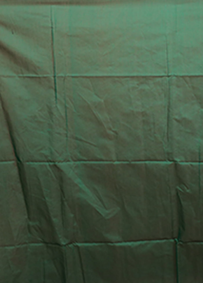 Pink Cotton Saree With Blouse Piece