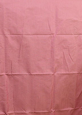 Purple Cotton Saree With Blouse Piece