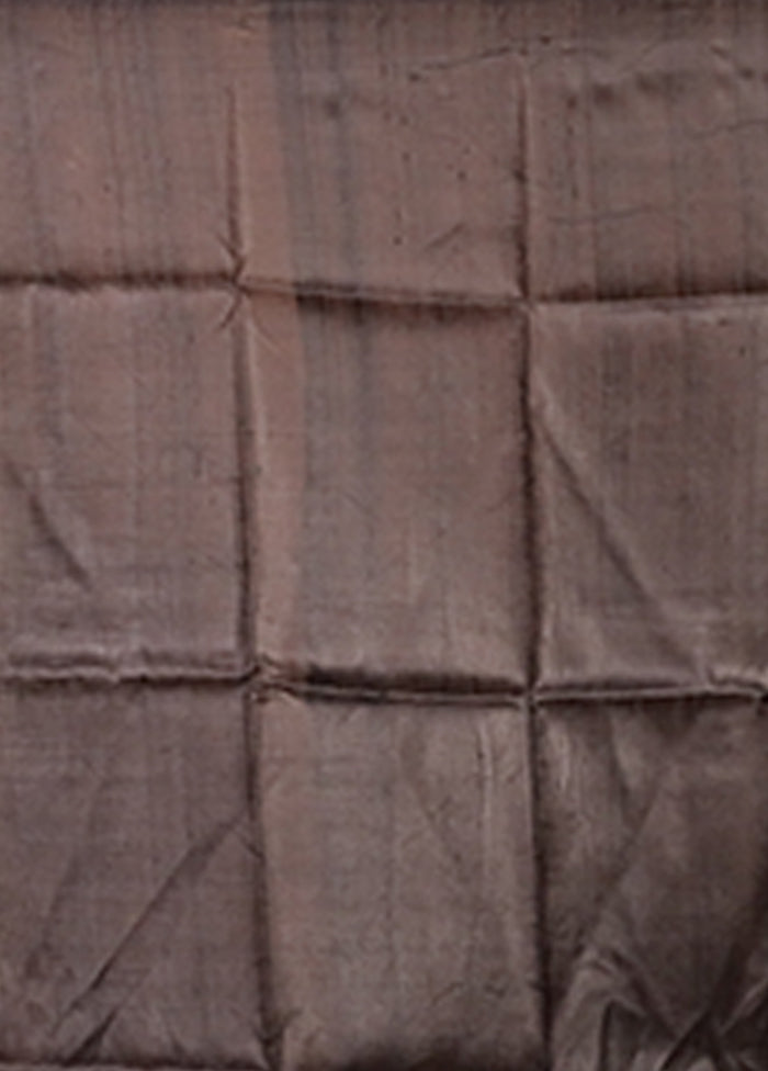 Yellow Printed Pure Silk Saree Without Blouse Piece